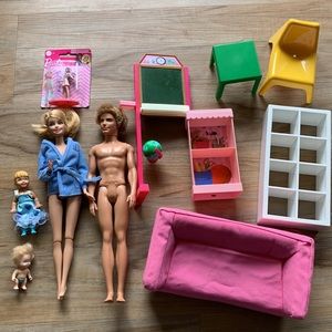 Barbie’s and Barbie furniture